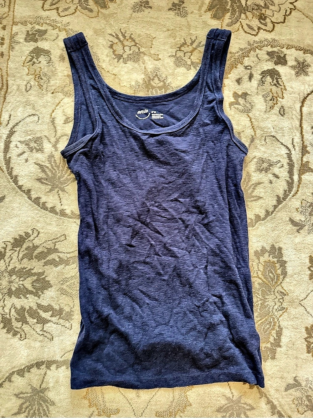 aerie Tank Top in Blue Size Medium